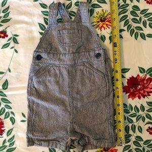 Hanna Andersson Short Overalls 6-12 Month Boys